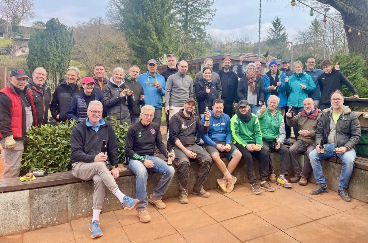 Rekordbeteiligung beim Arbeitseinsatz – Unsere Plätze sind (fast) bereit!