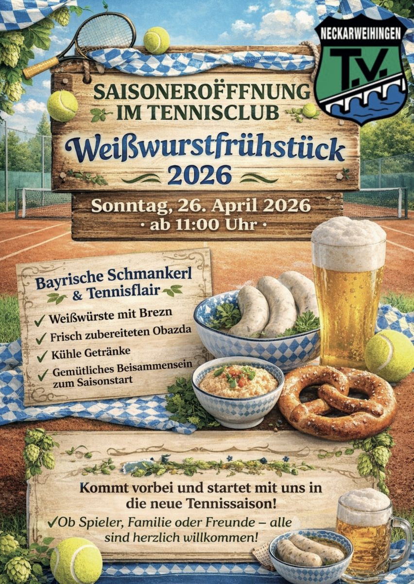 Weißwurstfrühstück 2026 26.04.2026 ab 11 Uhr